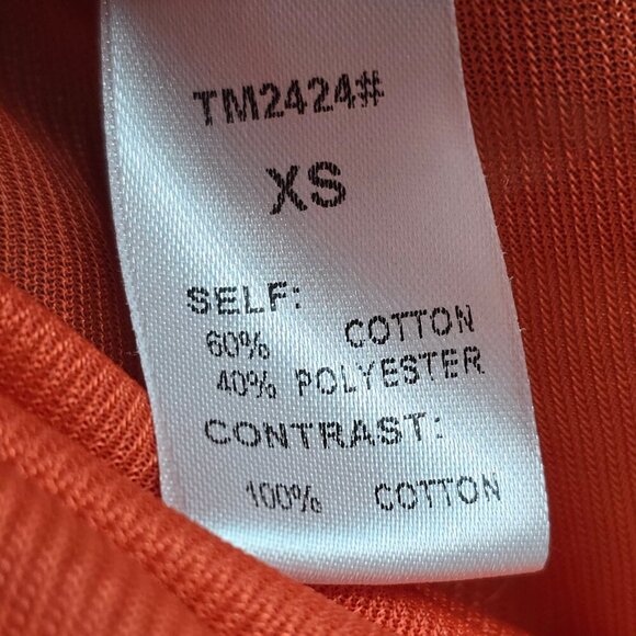 Anthropologie THML Tangerine Orange Boho Embroidered Aztec High Low Maxi Dress - Picture 9 of 9